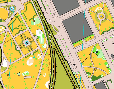 Sprint map of 23th EFOL Sweden 2016